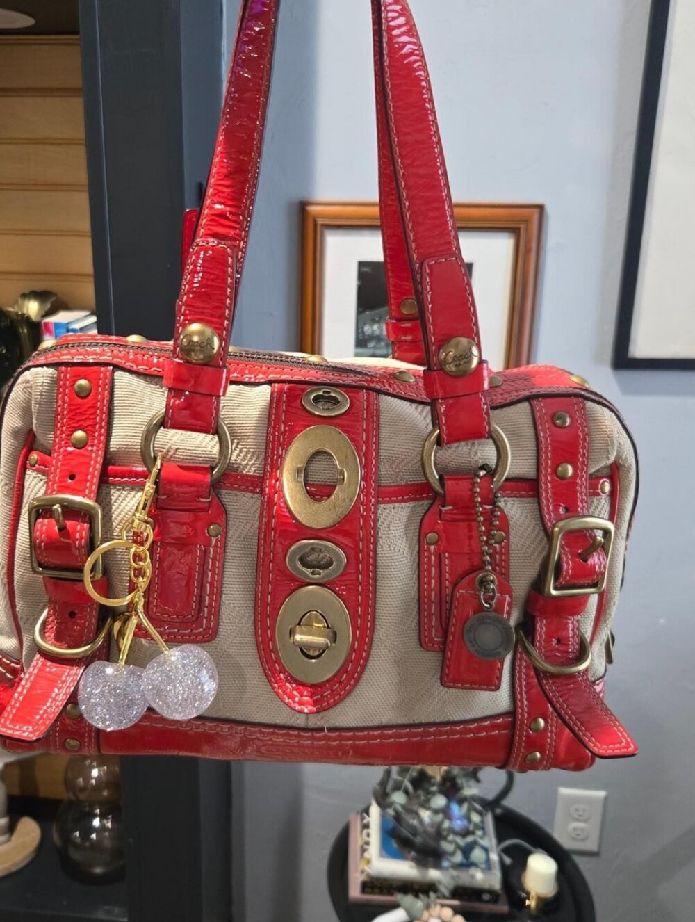 Vintage Coach Legacy Lily Satchel